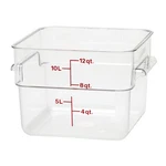 Cambro 12SFSCW135 Clear Camwear Camsquare Qt. Container. Fixed Price $34.05.