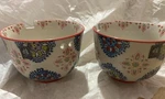 Yokohama Studio Miyabi Rice Noodle Soup Bowls Hand Painted Japanese. Fixed Price $24.99.