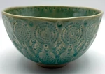 Anthropologie Old Havana Mint Cereal Bowl Crackle Glaze Portugal Pasta Soup Htf. Fixed Price $23.90.