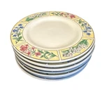 7 Sakura Majesticware Stoneware Spring Valley Bread Plates By Sue Zipkin 1996. Fixed Price $22.80.