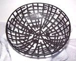 Geo Metal Citrus Bowl. Fixed Price $14.00.