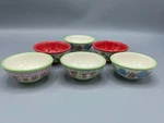 Pioneer Woman Dipping Condiment Mini Bowls Floral/bird Design 6 Piece. Fixed Price $29.99.