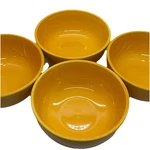 Tabletops Gallery Amalfi Yellow Bowls Set Of 4 Stoneware 6IN Soup Cereal Salad. Fixed Price $19.87.