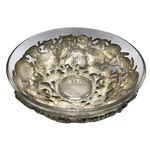 Godinger Sea Treasures Silverplate Bowl W/ Glass Liner 10" Coastal Serving. Fixed Price $20.99.