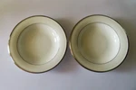 Lenox Dimension Collection Solitaire White 9" Rimmed Soup / Pasta Bowls - New. Fixed Price $50.00.