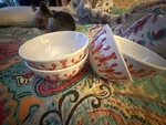 Merritt Melamine Set Of 4 Lobster Bowls X 2.5. Fixed Price $17.50.