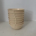 G.e.t DN-315T Supermel Tan Melamine Oz Nappie Bowl Lot Of 8 Pre-owned. Fixed Price $10.00.