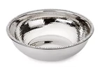 Classic Touch Prism Serveware Salad Bowl W/ Diamonds 10.7 Decorative. Fixed Price $55.00.