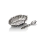 Michael Arm Place Nut Dish With Spoon 175459.NEW In Box. Fixed Price $55.99.