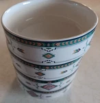 Studio Nova Adirondack 5" Berry / Fruit Dessert Bowls Aztec Southwest 2201. Fixed Price $9.99.