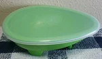 American Maid Guacamole 30 Oz Avocado Shaped Bowl With Lid Dishwasher Safe Green. Fixed Price $10.00.