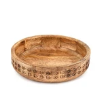 10X10X2.5 Inch Round Natural Mango Wood Salad Serving Bowl Kitchen Decor. Fixed Price $30.59.
