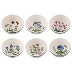 Portmeirion Botanic Garden Stacking Bowl (set Of 6) 5.5" - Floral Design. Fixed Price $216.00.