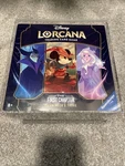 Ravensburger Disney Lorcana Tcg The First Chapter Box Set Sealed In Acrylic Case. Fixed Price $275.00.