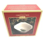 Spode Christmas Tree Fine Porcelain Square Bowl 5.5 Inch Holiday Dinnerware Nib. Fixed Price $19.97.