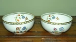 Prouna Gione Set (2) 7407 Asian Bone China 1/4" Exc. Fixed Price $24.00.