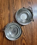 Leeber Elegance Golden Vine Bowl Hammered Steel Tone Accent Lot Of 2. Fixed Price $36.00.