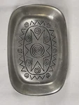 Wilton Armetale Pewter Reggae Retangle Bread Server 9" - 4335. Fixed Price $25.00.