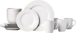 16-PIECE Porcelain Kitchen Dinnerware Set With Plates, Bowls And Mugs. Fixed Price $38.52.