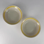 Ji Stonecrest Cereal Bowls Andre Ponche 202 Happy Hand Painted Korea Yellow. Fixed Price $12.99.