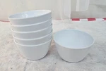 Lot Of 6 Carlisle White 8 Oz. Melamine Bouillon Cups Kingline NKL350. Fixed Price $16.77.