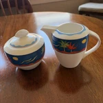 Christopher Stuart Optima Hk 102 Barbados Sugar Bowl & Milk Jug ( Pre Owned). Fixed Price $15.00.
