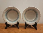 Set Of 2 Vtg Shenango China SHO199 New Castle Rimrol Welroc 6 1/4" Cereal Bowls. Fixed Price $17.99.