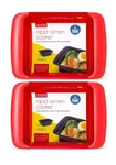 2 Pack Rapid Ramen Cooker Microwave 3 Minutes Bpa Free Dishwasher Safe Red. Fixed Price $15.99.