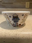 Iittala Taika Serving Soup Bowl White Birds &trees 5 Inch Danish Colorful. Fixed Price $32.00.