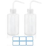Dtdnzkn Pack 8OZ 250ML Wash Bottles With Narrow Mouth And Labels - Ideal. Fixed Price $6.86.