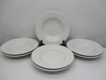 World Porcelana Since 1847 Wide Rim Salad/soup Bowl #242 Restaurant Ware. Fixed Price $45.00.