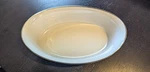 Lenox Special Ivory 24K Gold Rim 10" Oval Serving Bowl. Fixed Price $16.59.