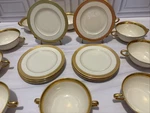 20 Piece Lowell By Lenox P-67 Bowl/plate-- Gold Trim Excellent Fast Ship!. Fixed Price $199.00.
