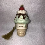 Lenox Forever Friends Personalized Ice Cream Cone Holiday Ornament Tracy *read**. Fixed Price $12.99.