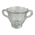 Fostoria Baroque Chintz Sugar Bowl Individual Footed With Handles Etched Free Sh. Fixed Price $18.00.