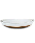 Mora Ceramic Large Serving Bowls- Set Of 2 Oval Platters For Entertaining. Moder. Fixed Price $59.90.