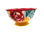Pioneer Woman Stoneware Yellow Blossom Jubilee 6" Footed Soup Cereal Bowl. Fixed Price $10.57.