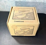 Crate & Barrel Noodles 2 Go New In Box Never Used Chopsticks Ramen Soup Bowl. Fixed Price $15.00.