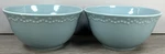 Paula Deen Whitaker Aqua Blue Stoneware 6" Diameter Bowls - Set Of 2. Fixed Price $16.99.