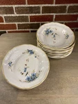 Vintage Mikasa Garden Club Day Dreams 8.5" Soup Bowls Ec 461 Set Of Euc. Fixed Price $49.99.