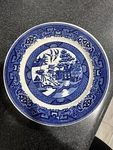Bread Plate 6.25 Inch Blue Willow By Homer Laughlin Usa. Fixed Price $13.54.