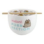 Pusheen Instant Purrfection Ramen Bowl With Chopsticks. Fixed Price $39.99.