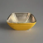 Vollrath 18-8 Stainless Steel 1.8 Quart Yellow Serving Bowl (47632). Fixed Price $25.77.