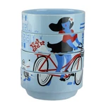 Wild Eye 4 Pale Blue French Parisian Experience Stacking Bowls 7. Fixed Price $47.87.