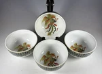 Williams Sonoma Rice Bowl Lunar New Moon Dragons Set Of 4. Fixed Price $114.75.