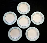 Lot Pagnossin Italy Soup Pasta Bowls Crate & Barrel Robin Egg Blue 8.6" Trevis. Fixed Price $75.99.