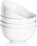 Dowan 22 Oz White Ceramic Bowls Set Of 4 - Perfect For Soup Kitchen,. Fixed Price $32.12.