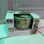 "new" Silver Buffalo Star Wars Mandalorian Ramen Bowl W/ Chopsticks Sealed Box. Fixed Price $32.00.