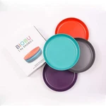 Ekobo Bamboo Kids Plate Set Of 4. Fixed Price $18.50.