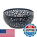 Alessi MSA04/21 "cactus!" Fruit Holder Steel Coloured With Epoxy Resin, Bla. Fixed Price $169.54.